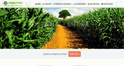 Desktop Screenshot of orbiotec.com